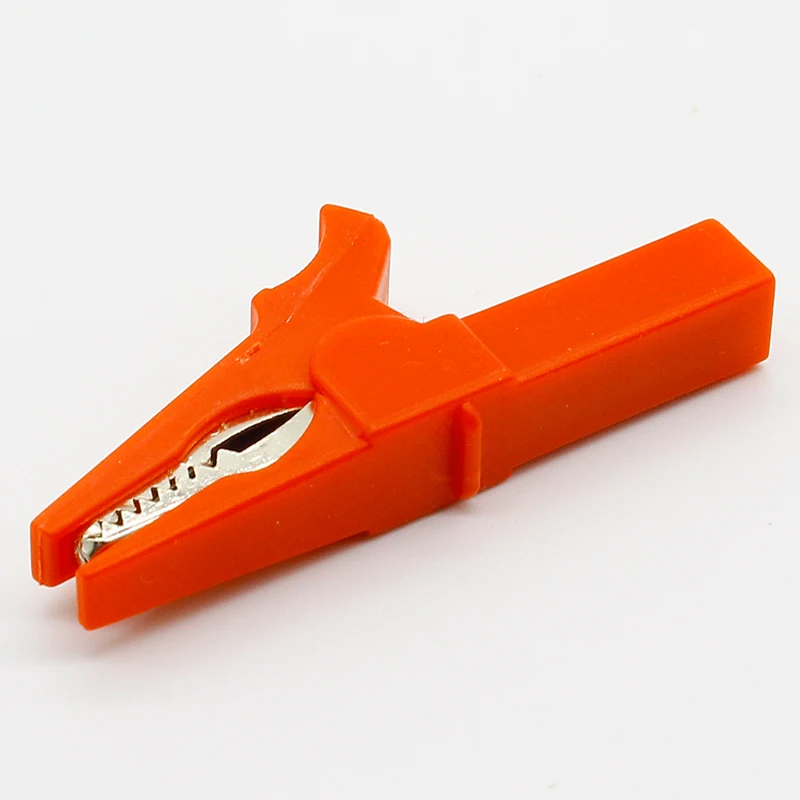 Battery test clip 55MM HV alligator clip for banana plug 4mm multimeter pen cable probes crocodile 2PCS