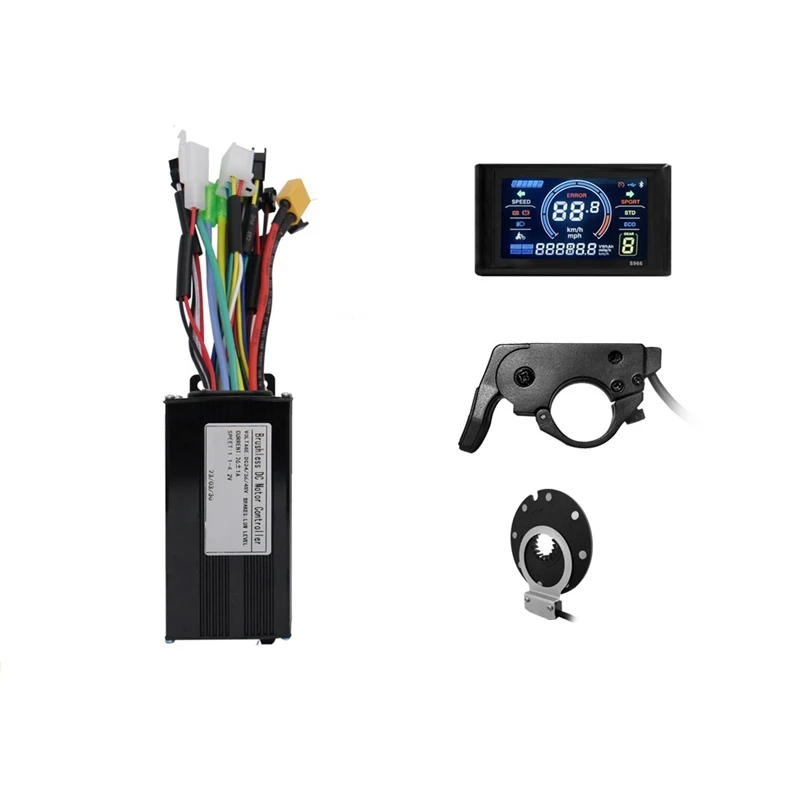 

Lithium Battery Modification Accessories S966 Color Screen Instrument 26A 3-Mode Sine Wave Controller Set
