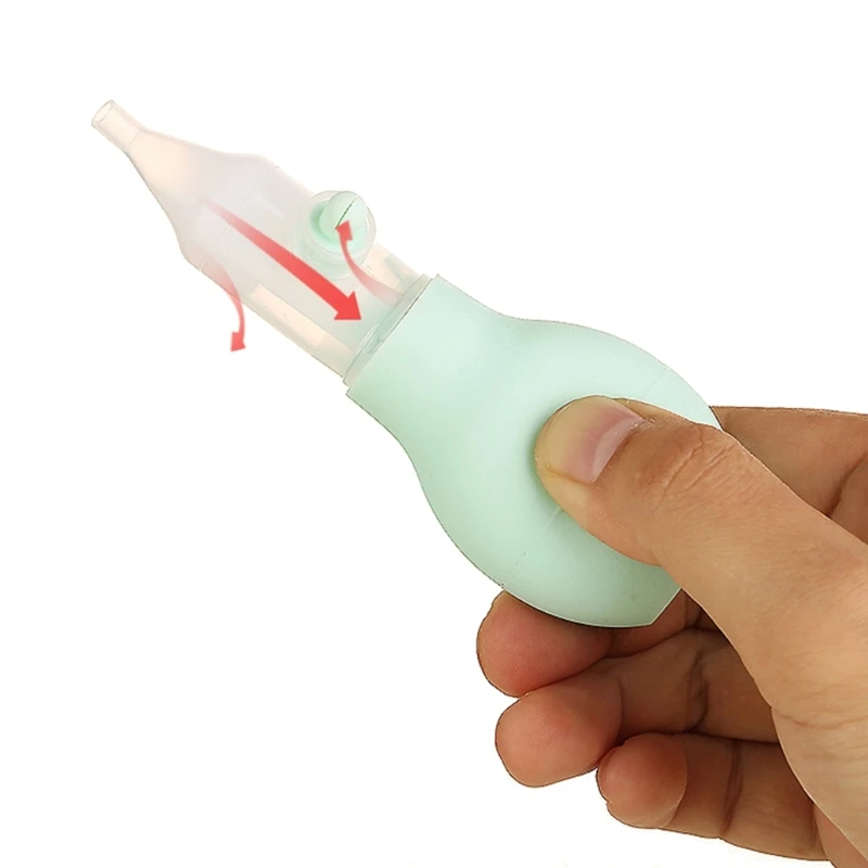 Baby Nasal Aspirator Nose Aspirator Vacuum Suction Nose Cleaner with Soft Silicone Nozzle Anti-Backflow Snot Remover