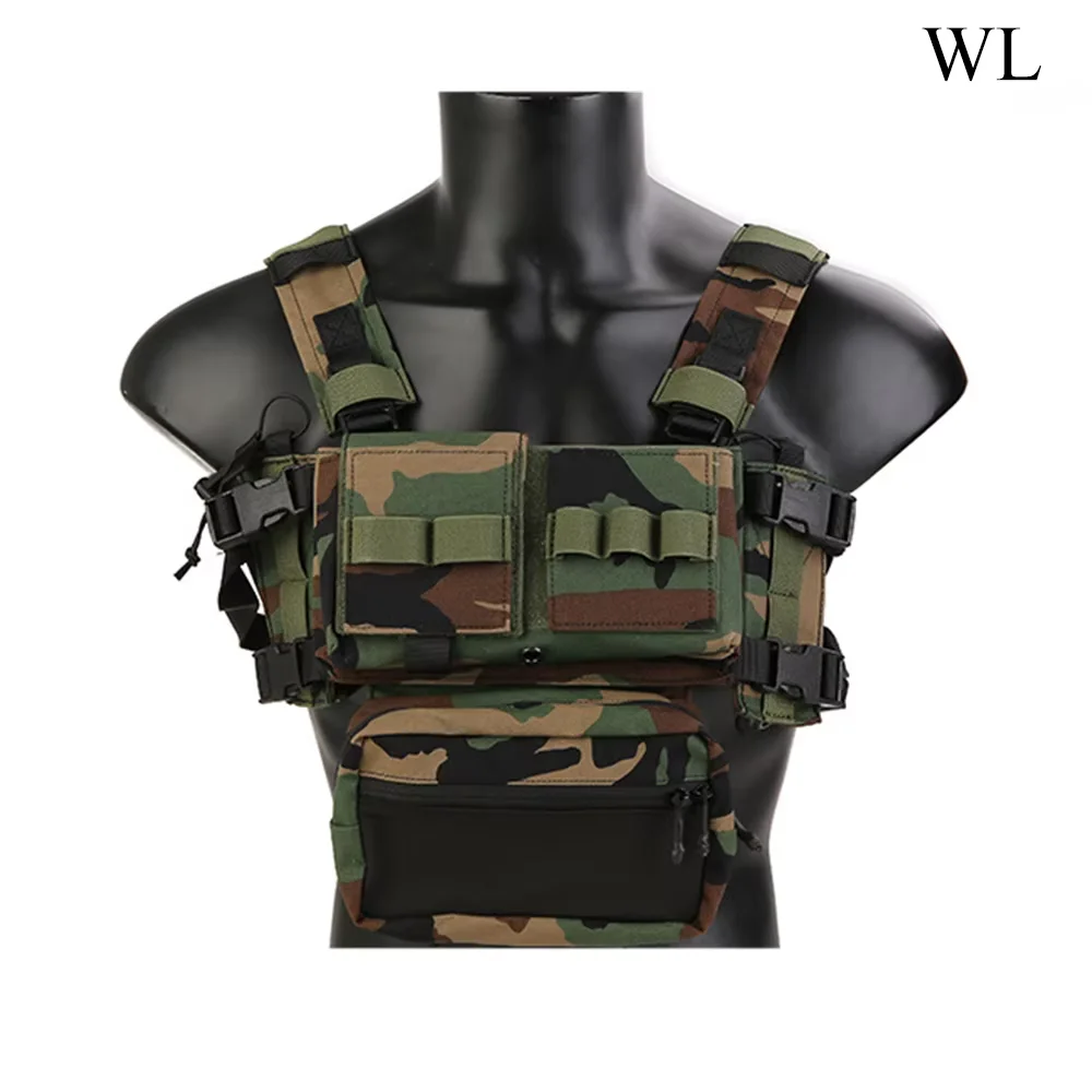 Emersongear-戦術的なチェストリグ,マイクロファイティングチシスmk3