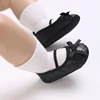 Cute Baby Patent Leather First Walker Shoes for Girl 2024 Infant Newborn Spring Autumn Bow Princess Dress No-Slip Shoes 6