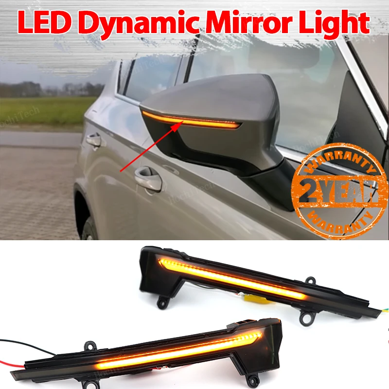 

2pcs Car Side Mirror Blinker Indicator Lamp LED Dynamic Turn Signal Light for Seat Cupra Ateca 2016-2019 Tarrace 2018 2019