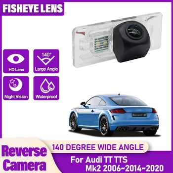 Telecamera per auto Per Audi TT TTS Mk2 2006 ~ 2014 ~ 2020 Telecamera per retromarcia per retromarcia per auto Telecamera per parcheggio retromarcia di alta qualità + CCD per visione notturna