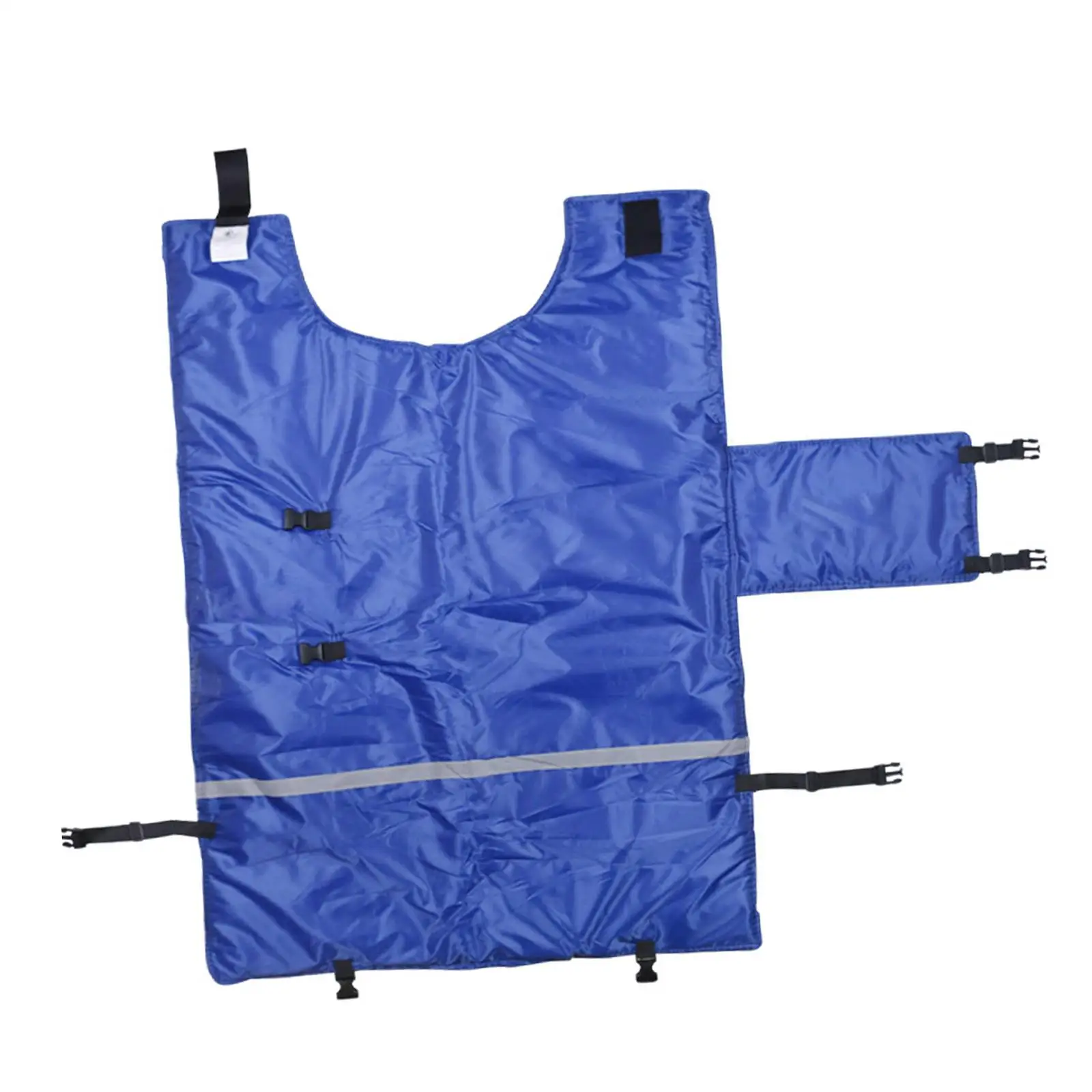Cow Calf Clothes Cotton Thickened Padded Windproof Waterproof Adjustable Keep Warming Vest Farmer Livestocks Cold Weather