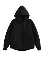 HH Winter New Women's Zipper Hoodie Coat High Street Double Pockets Jakcet Oversize Loose Sweatshirts Outerwear Top - Image 6