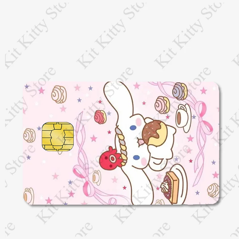 Autocollants Étanches Sanrios Cinnamoroll Pour Cartes De Crédit,  Autocollant De Poker, Film Kawaii, Peau De Bande, Gros, Petit, Puce, Carte  De Débit, Accessoires - Derivados De Animação / Produtos Periféricos -  AliExpress