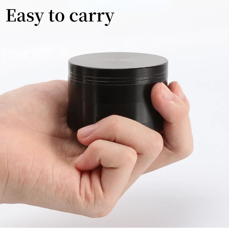 Herb Grinder Tobacco Grinder Tobacco Smoking Accessories Smoking Accessories 40mm Zinc Alloy Smoke Grinder 4 Layer Tobacco Grinder Herb Kitchen Accessories Mini Cute Cigar Processing Shredder
