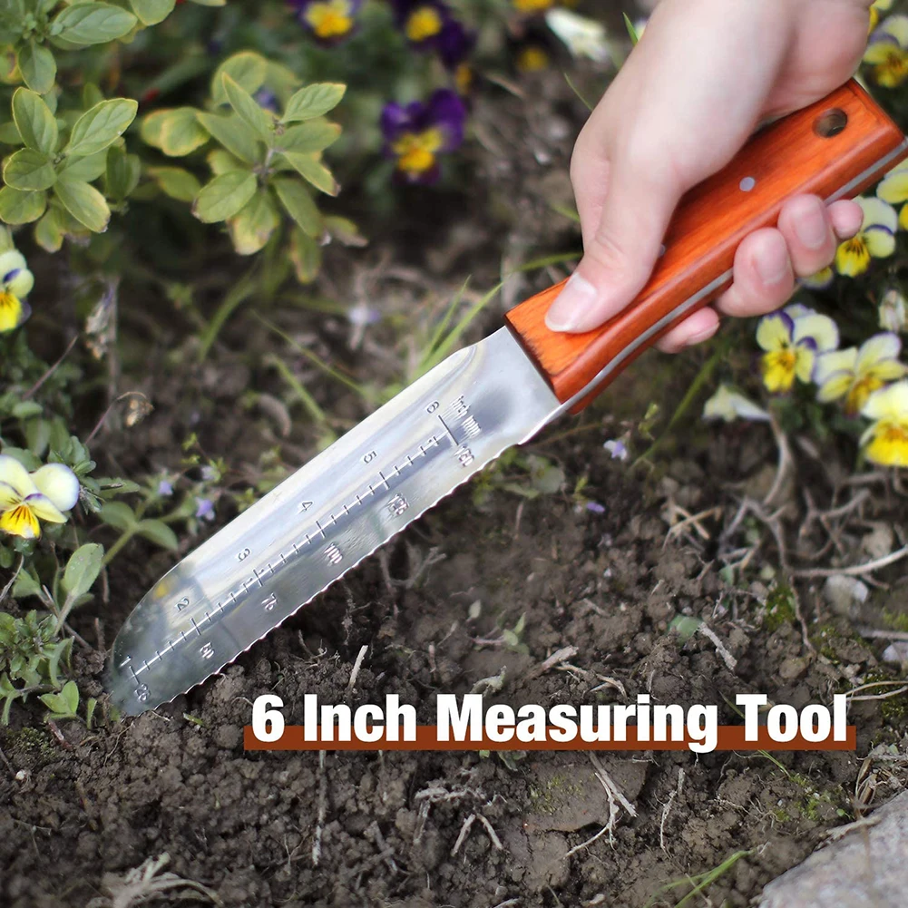 Garden Digging Cutter With Serrated Weeding Cutter For Diy Planting Pruning 3