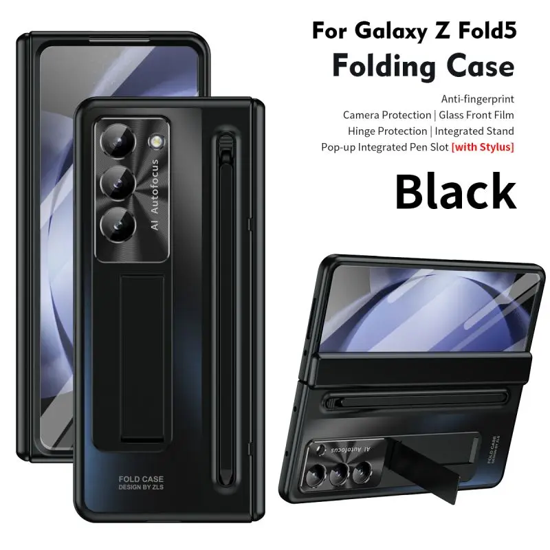 Per Samsung Galaxy Z Fold 6 4 5 Custodia Con Supporto Per Penna S E Copertura Per Cerniera Protezione Per Schermo All-Inclusive Anti-Goccia Per Z Fold