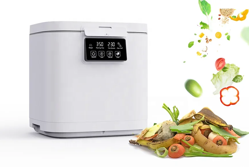 Household Smart Food Waste Disposer Electric 220v Custom Food Waste Composting Machine 6