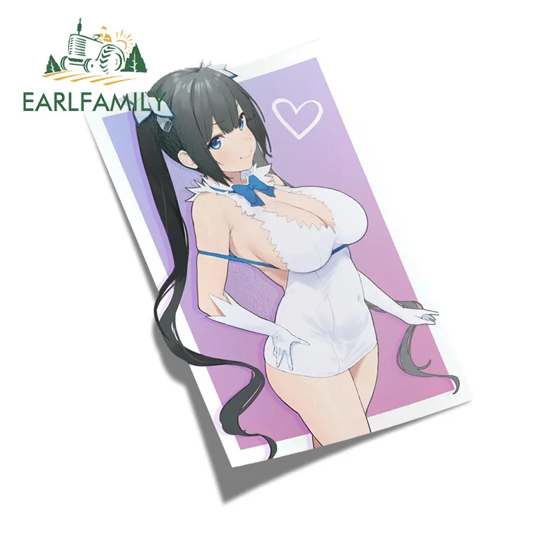 EARLFAMILY 13 см x 11,9 см для Hestia аниме автомобильные наклейки мотоциклетная забавная виниловая Автомобильная наклейка на доску для серфинга караван багажник защита от солнца