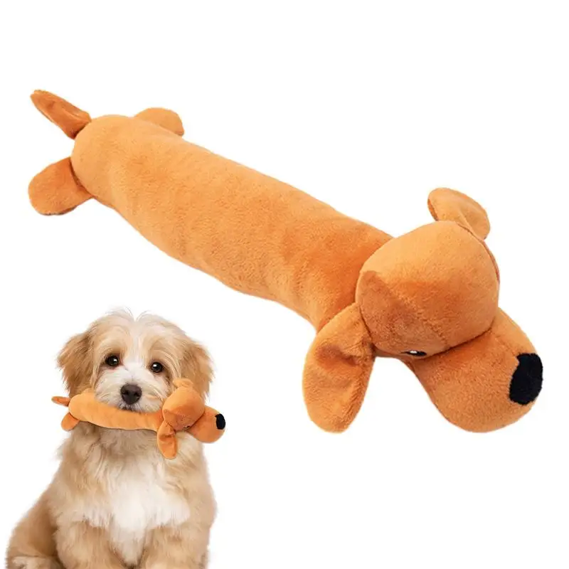 

Stuffed Animal Dog Toy Stuffed Dog Toys Soft Cute Stuffed Animals Interactive Chewer Toys With Sound Puppy Toys For Cats And