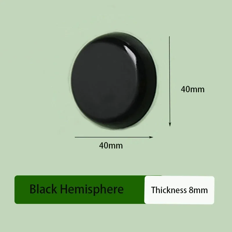 Stealth transparent silicone door handle anti-collision and noise reduction pad protects the door handle, and wall's cushioning