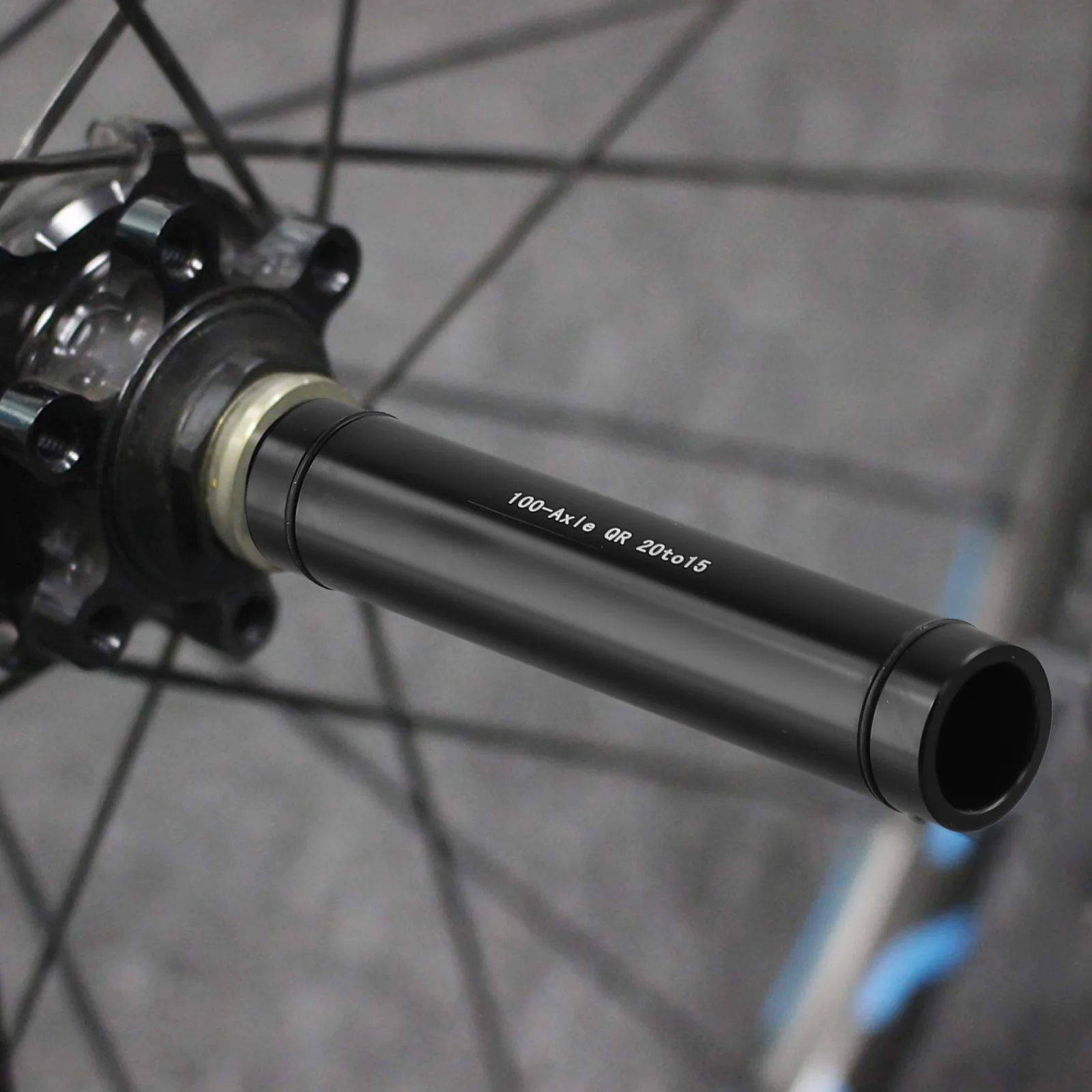 1PC 자전거 앞바퀴 스루 액슬 어댑터 20mm 15mm 100/110mm 허브 CNC 알루미늄 합금 변환기 자전거 부품
