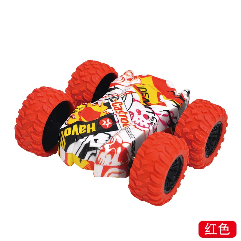Fun Double-Side Vehicle Inertia Safety Crashworthiness and Fall Resistance Shatter-Proof Model for Kids Boy Toy Car 8