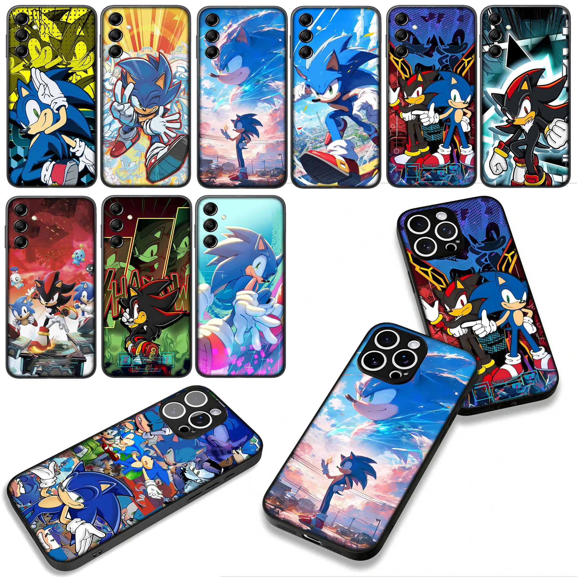 Sonic-Themed Hedgehog Phone Case Cover