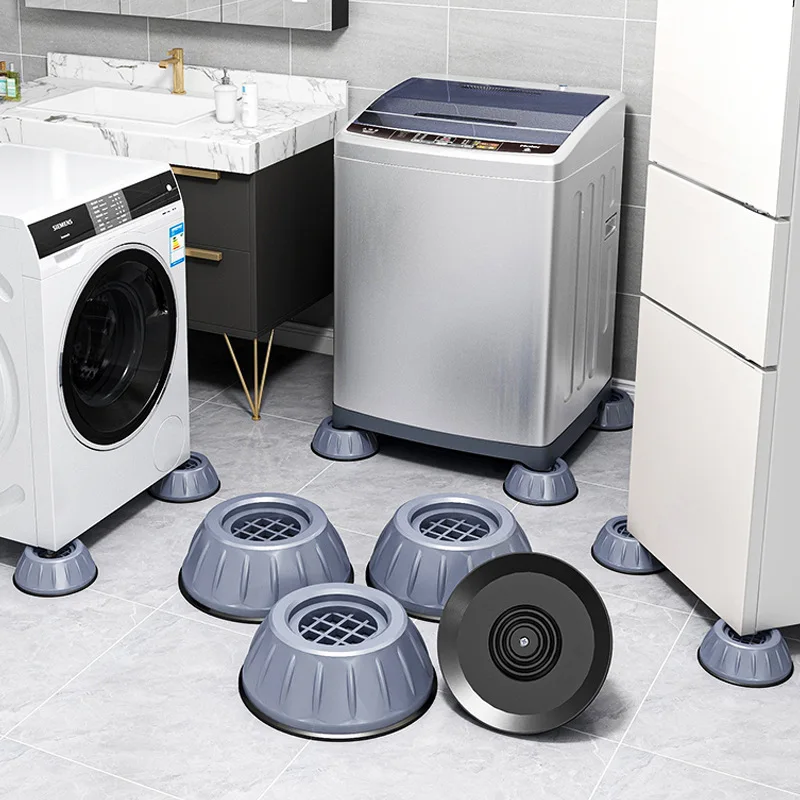 Washing Machine Pads Furniture Leg Pads Furniture Pads Anti Vibration Pads 1/4PCS Anti Vibration Washing Machine Pads Anti-slip Furniture Feet Pad Refrigerator Universal Support Base Mat Dampers Stand
