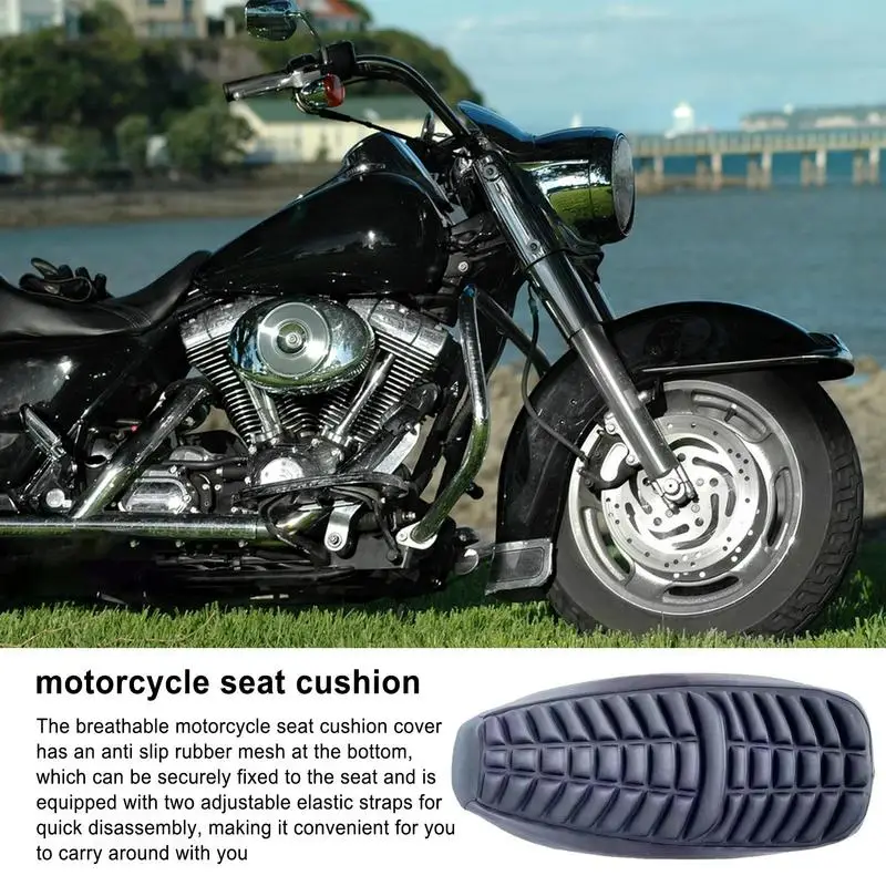 ShockAbsorbing Motorcycle Seat Cushion Cooling Down Motorbike Seat