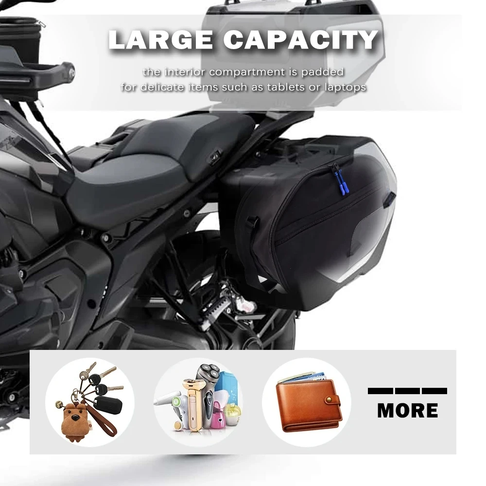 BMW R1300GS 액세서리 내부 가방, Vario 케이스 R 1300 GS 오토바이 방수 내부 가방, Vario 여행 가방 2024 R1300GS
