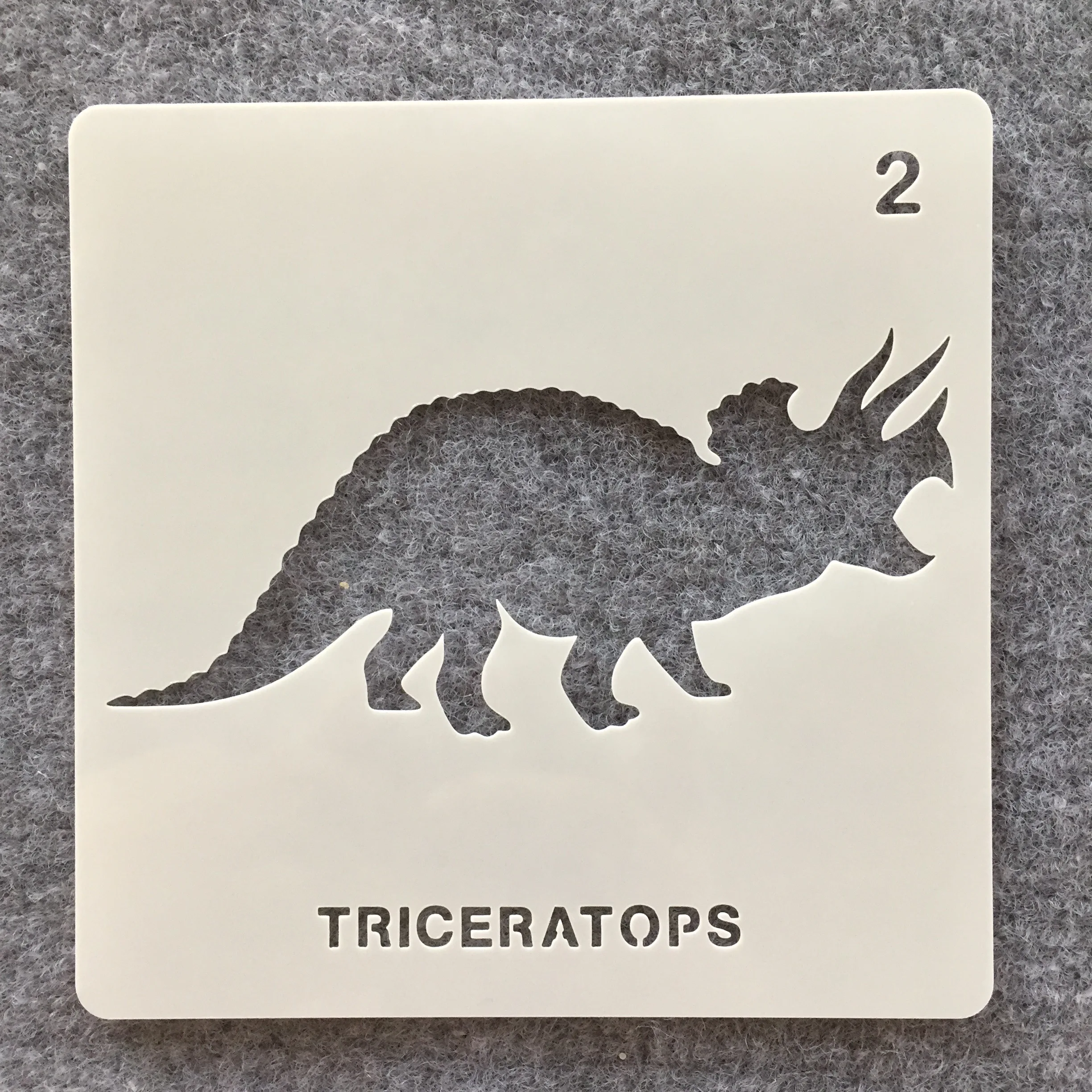 12Pcs/Lot 13cm Prehistoric Dinosaur 12 DIY Layering Stencils Painting Scrapbook Coloring Embossing Album Decorative Template