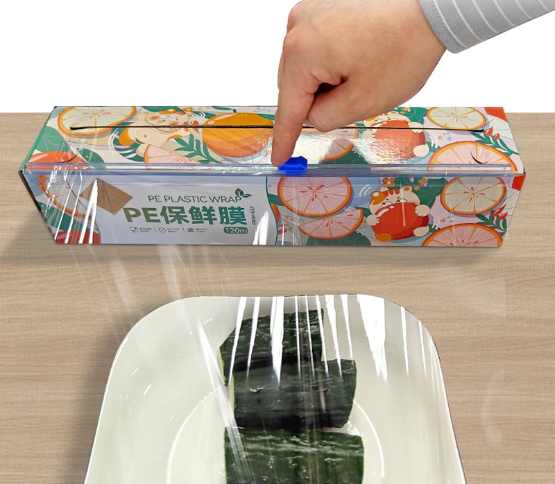 Plastic Wrap Cutter Food Film Dispenser Cling Film Cutter Cling Wrap Dispenser Kitchen Wrap Dispenser Plastic Wrap Dispenser
