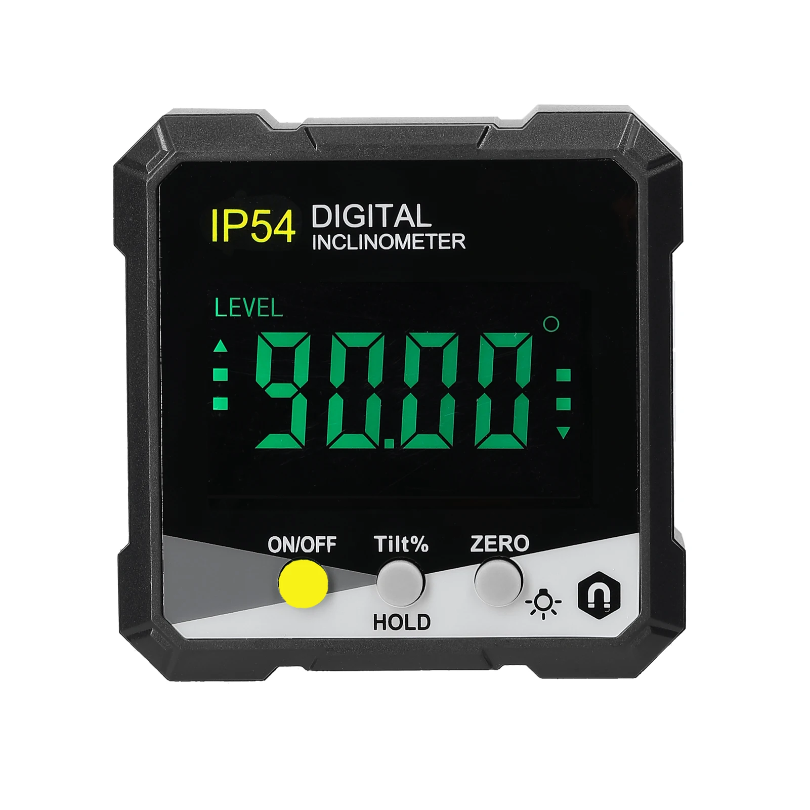 4*90 &deg; Inclinometer Protractor Precision Level Box Digital Electronic Level Digital Angle Finder for Woodworking Angle Ruler
