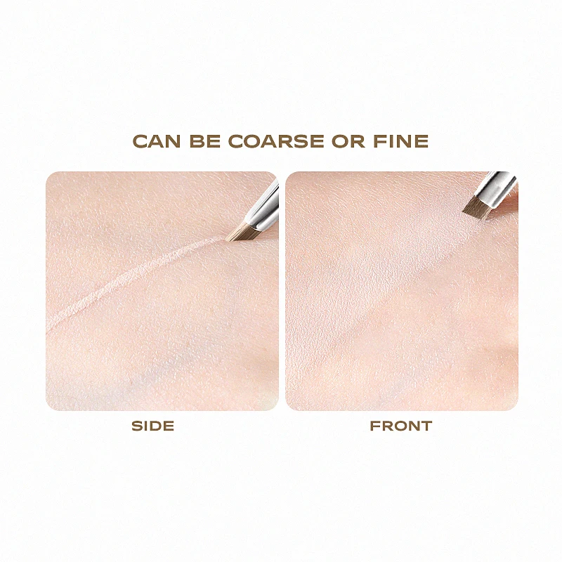 2/5/10PCS Upgrade Blade Eyeliner Brush Ultra Thin Flat Fine Eye Liner Makeup Brushes Flat Eyeliner Brush Eyebrow Make Up Tool 4