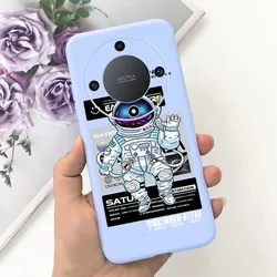 Lovely Cartoon Flower Slim Soft Silicone Phone Case Cover for Honor X9a (Case-c69)