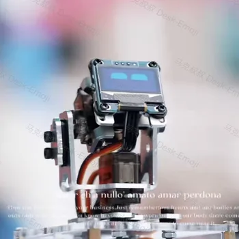 Robot da Tavolo di Uncle Mark, Robot Intelligente con IA, Riconoscimento Vocale, Dialogo Vocale, Giocattolo Pronto all'Uso, Regalo
