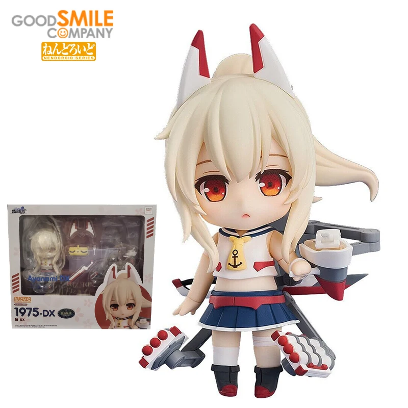 

GSC Good Smile NENDOROID 1975 Ayanami Azur Lane PVC Action Game Role Collection Originality Desktop Decoratio Model Toys Gift