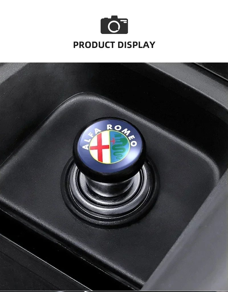 Alfa Romeo 12V Sigarettenaansteker - Ingedrukte actieve stand