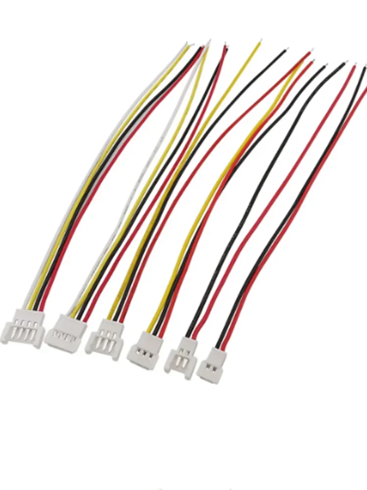 MX2.0  51005 51006 1S 2-Pin Male Female Plug,Model Airplane Accessories,Small White Head Battery Plug Wire 10cm15cm20cm30cm