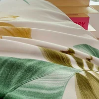 Ensemble de housse de couette 3 pièces avec 2 taies d'oreiller, polyester respirant, lavable en machine, fermeture à glissière 5