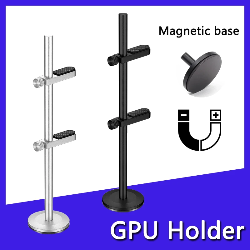 Premium Aluminum Universal Graphics Card Support Bracket