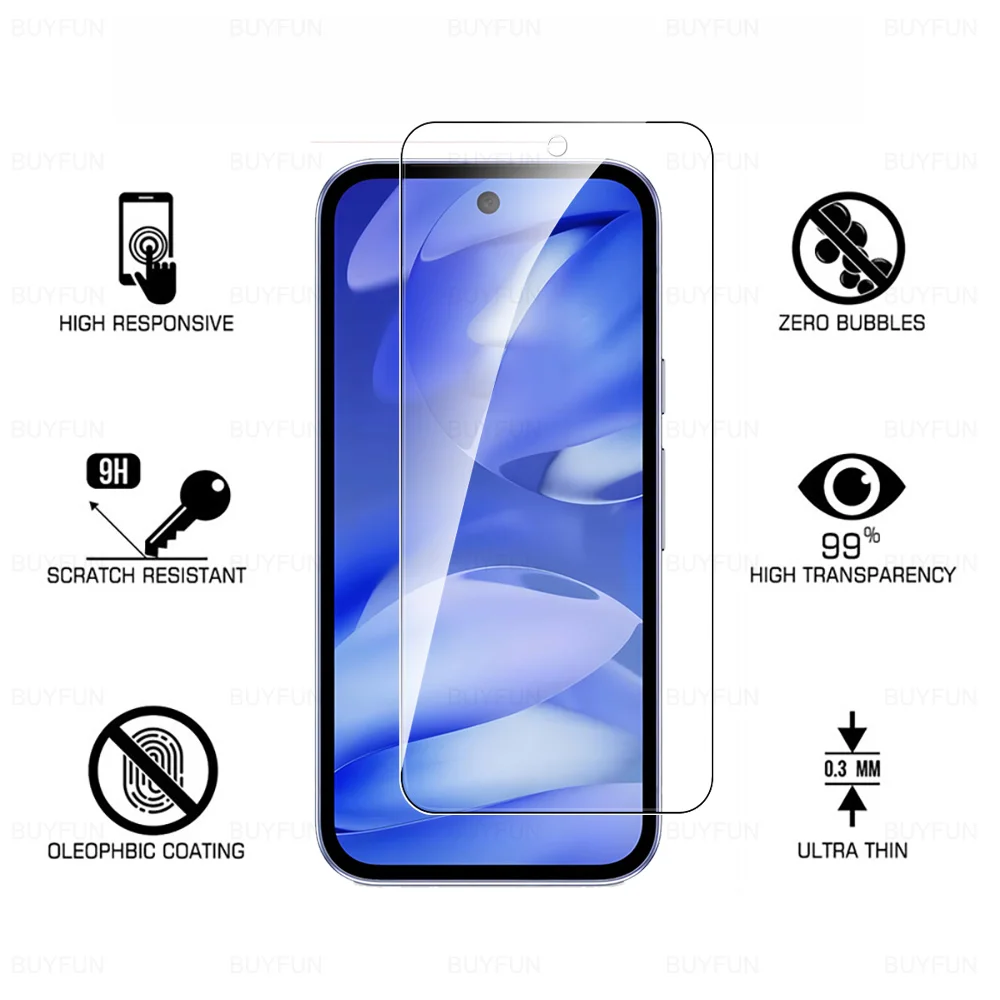 2-Pack Tempered Glass Screen Protector – High-Quality Clear Protection