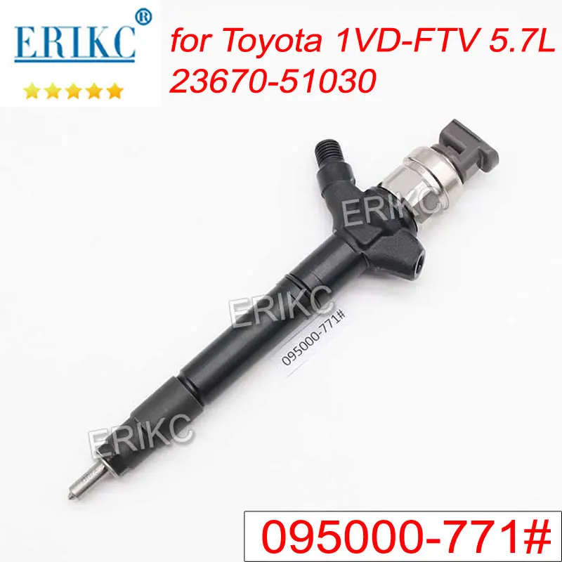 

095000-7711 23670-51030 Fuel Injection Sprayer 095000-7710 23670-51030 Diesel Injector Nozzle for DENSO Toyota Land Cruiser 200