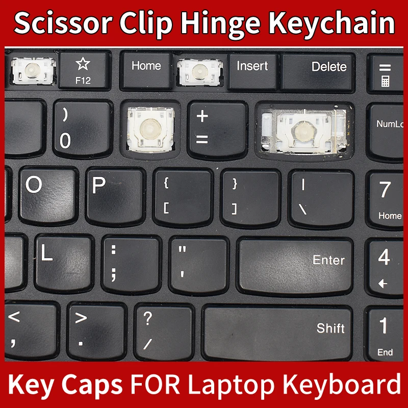 Thinkpad P51 P71 백라이트 Teclado 01HW200 01HW282 SN20M15446 Fit P50 P70 P70S 용 교체 키캡 키 캡 시저 클립 힌지