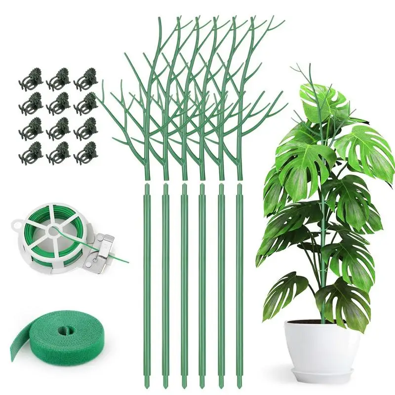 

Plant Stakes And Supports Safe Twig Plant Sticks Plant Cages & Supports Durable Plant Support Structures Detachable Stakes For