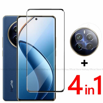 3D Curved Edge Glass For Realme 12 Pro Glass Realme 12 Pro+ Plus Screen Protector Tempered Glass Phone Glass Film Realme 12 Pro