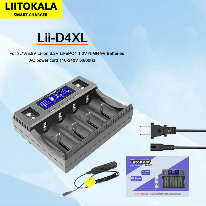 LiitoKala-Lii-S12-Lii-S8-Lii-PD4-Lii-PD2-Lii-500S-3-7V-18650-18350 ...