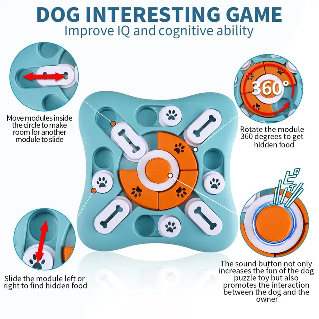 Interactive Dog Treat Puzzle Toys 3
