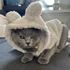 Autumn Winter Cat Clothes Soft Warm Cute Kitten Sweater Pet Fleece Costume For Small Medium Dogs Cats Kitty Sphynx Hoodies Coat 3