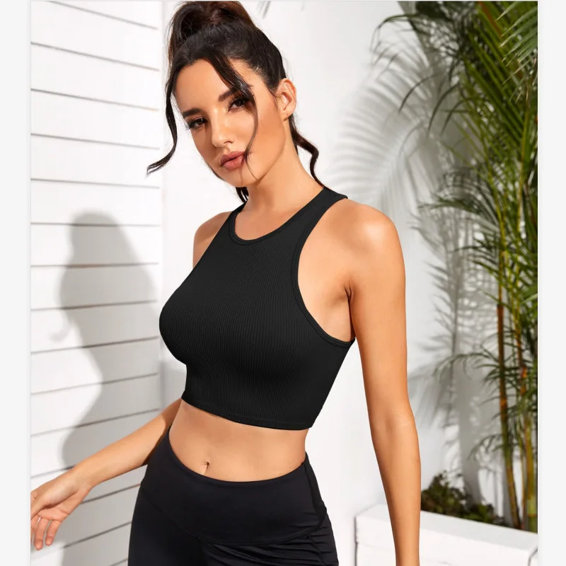 

Athletic Casual Running Fitness Sexy Ladies Tank Top Women's Recycled Nylon Quick-Drying Moisture Wicking Sweating Female