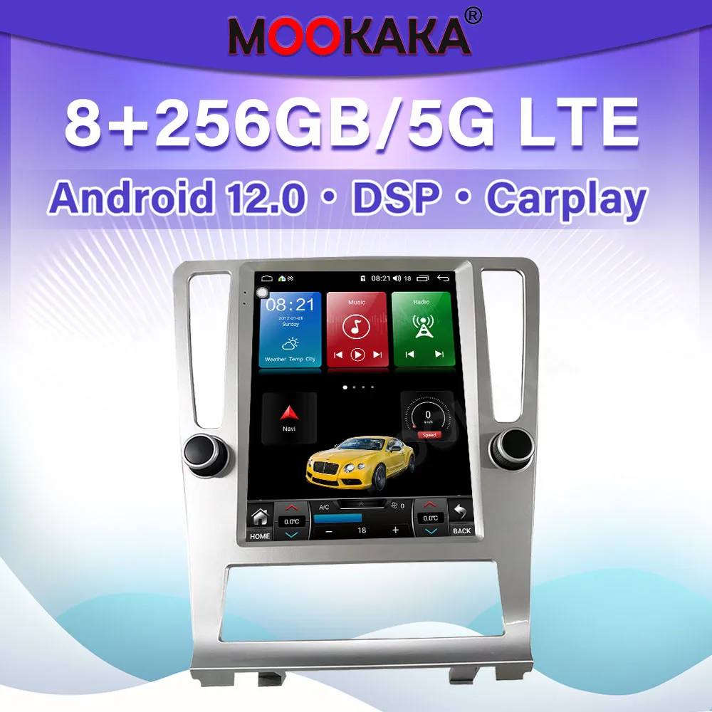 

8 + 256 ГБ Android 12 Беспроводная Автомобильная стереомагнитола для Volkswagen VW Passat B7 2009-2011 GPS Navi мультимедийный плеер головное устройство