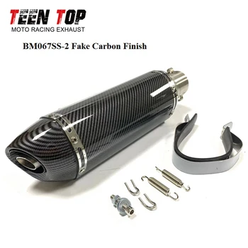 Exhaust Muffler For Yamaha LC150 R15 GY6 125 R1 Yoshmu ra Exhaust 51mm Stainless Steel Motocycle Exhaust System