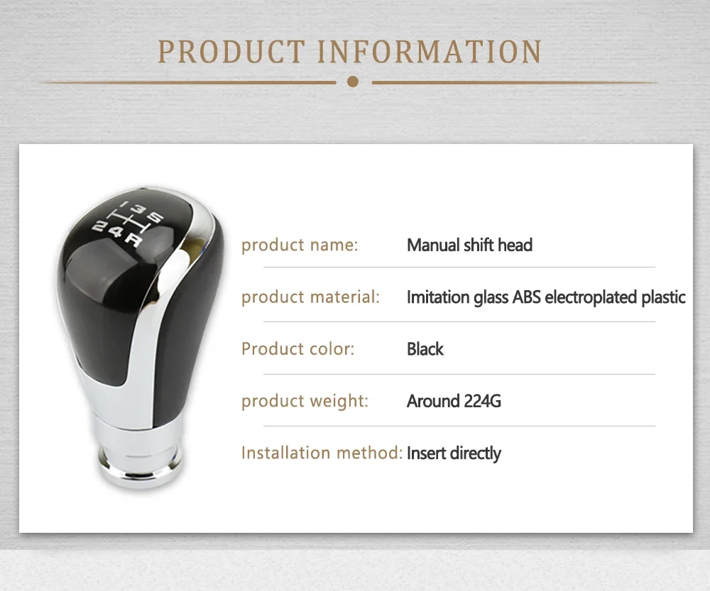 Gear Shift Knob Car Manual Transmission Gearbox Shift Lever For Suzuki Swift S-c