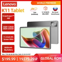Lenovo K11 WIFI 11.5 inch Tablet K11 Plus TB352FC/TB352XC Snapdragon 680 Tablet PC 8GB+256GB Tablets 7040mAh Global ROM Version 1