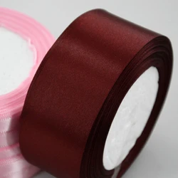 Burgundy Satin Ribbon for Elegant Gift Wrapping and Crafting (40mm Deep Wine Red)