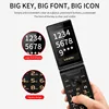 YEEMI M3-1 Flip Mobile Phone For Elderly GSM 2G Real 1800mAh Battery Dual Sim FM Cheap Cellphone Celular 2.8'' Screen 3