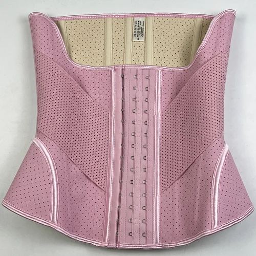 모래시계 허리 트레이너 라텍스 코르셋, 15 개의 강철 뼈 허리 신처, 평평한 배 슬리밍 시스, 피트니스 거들, Fajas 콜롬비아 5